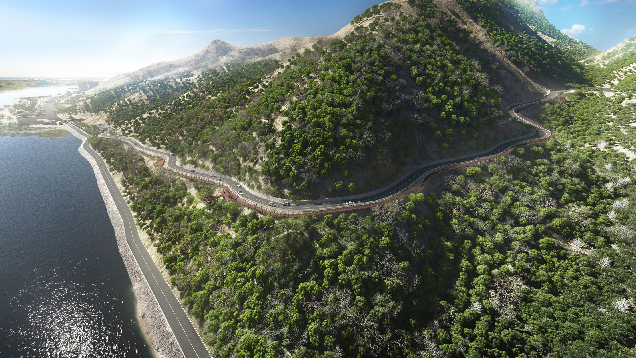 T.K E&C Aerial View