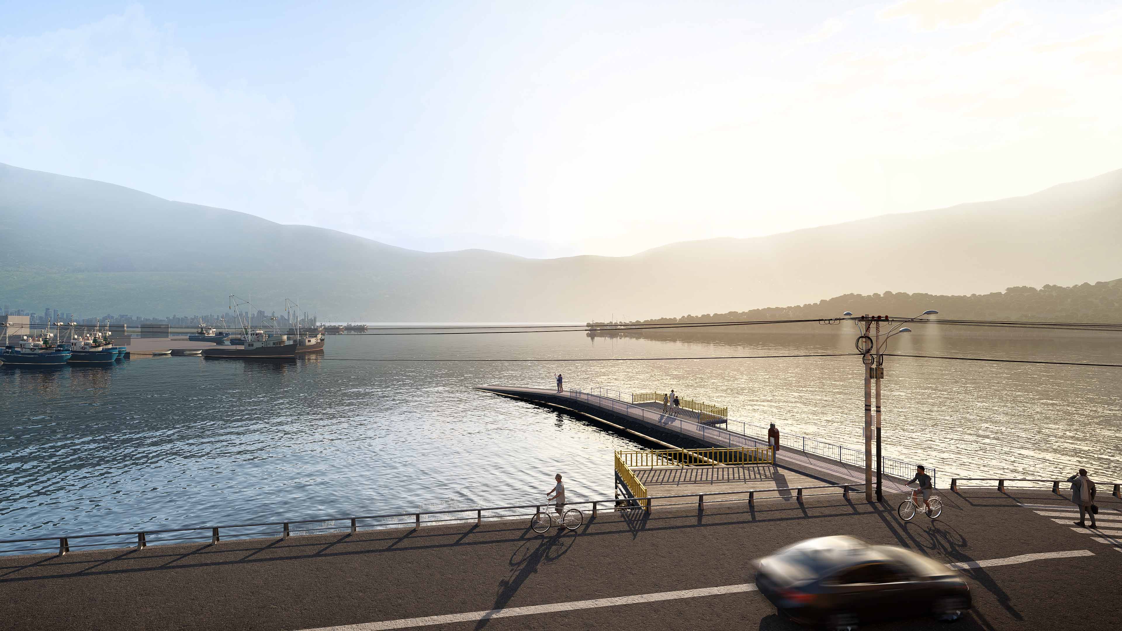 A Small Corner on Geoje’s Coastal Road - baram hotdog factory Café | Visualized by Visual Ennode