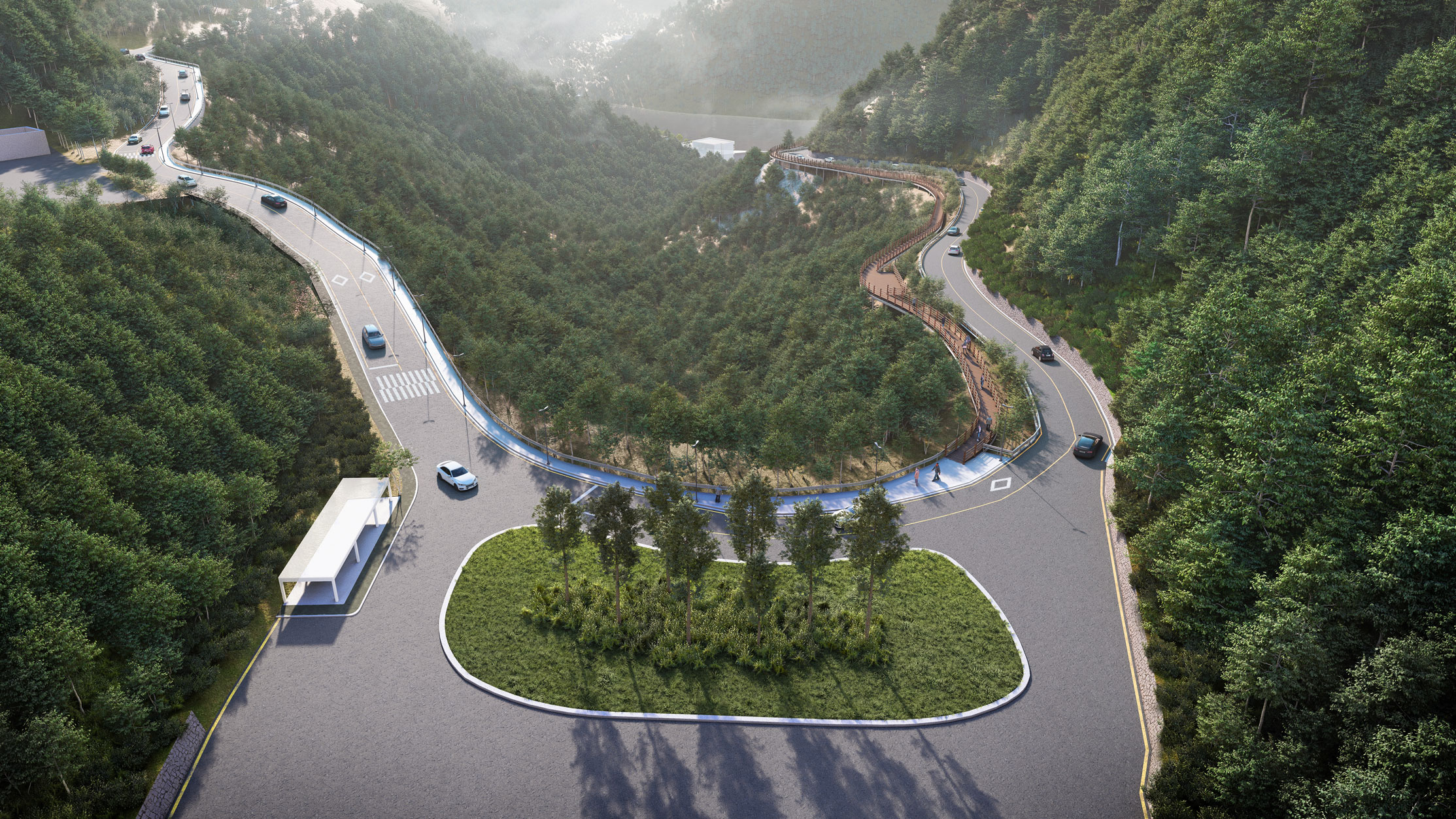 T.K E&C Aerial View