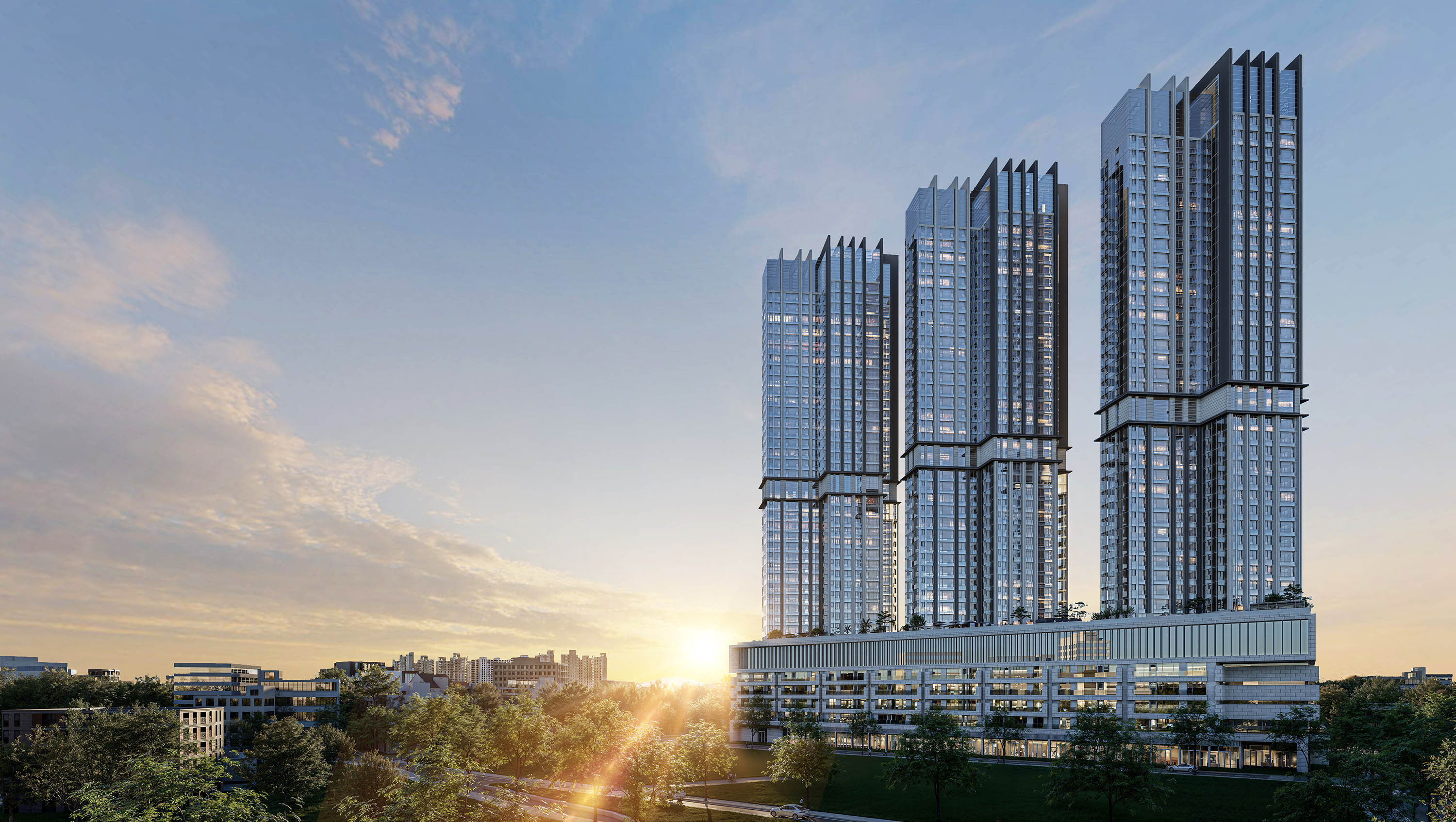 38-Story Mixed-Use Residential and Commercial Complex in Dongmun-dong, Seosan